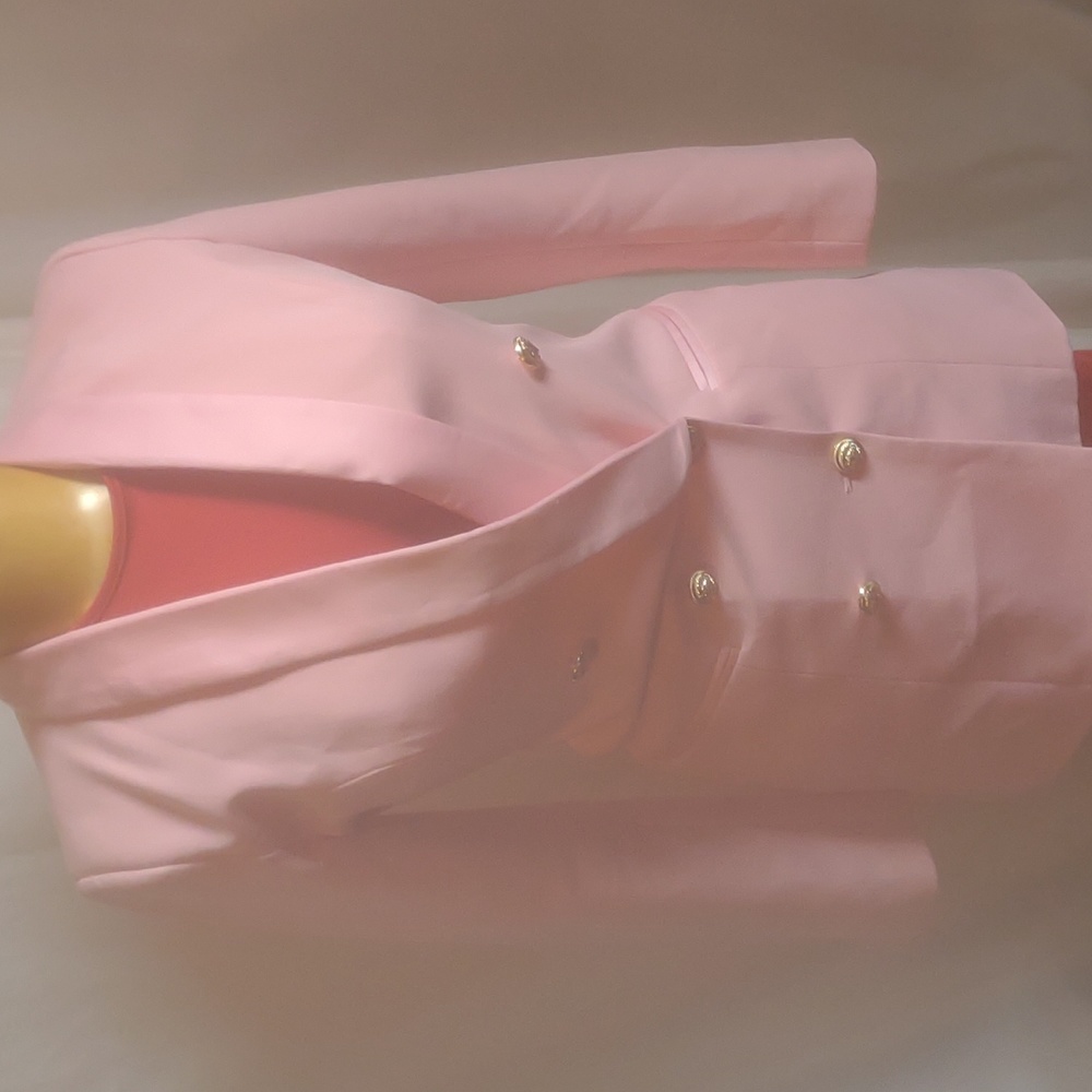 Pink Blazer Jacket Dress 👗